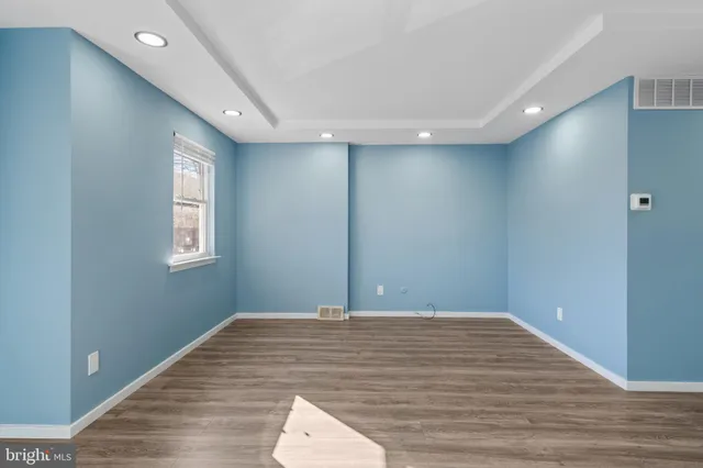 a view of empty room