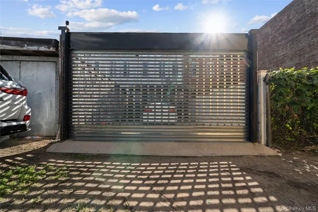 a view of a door of a house