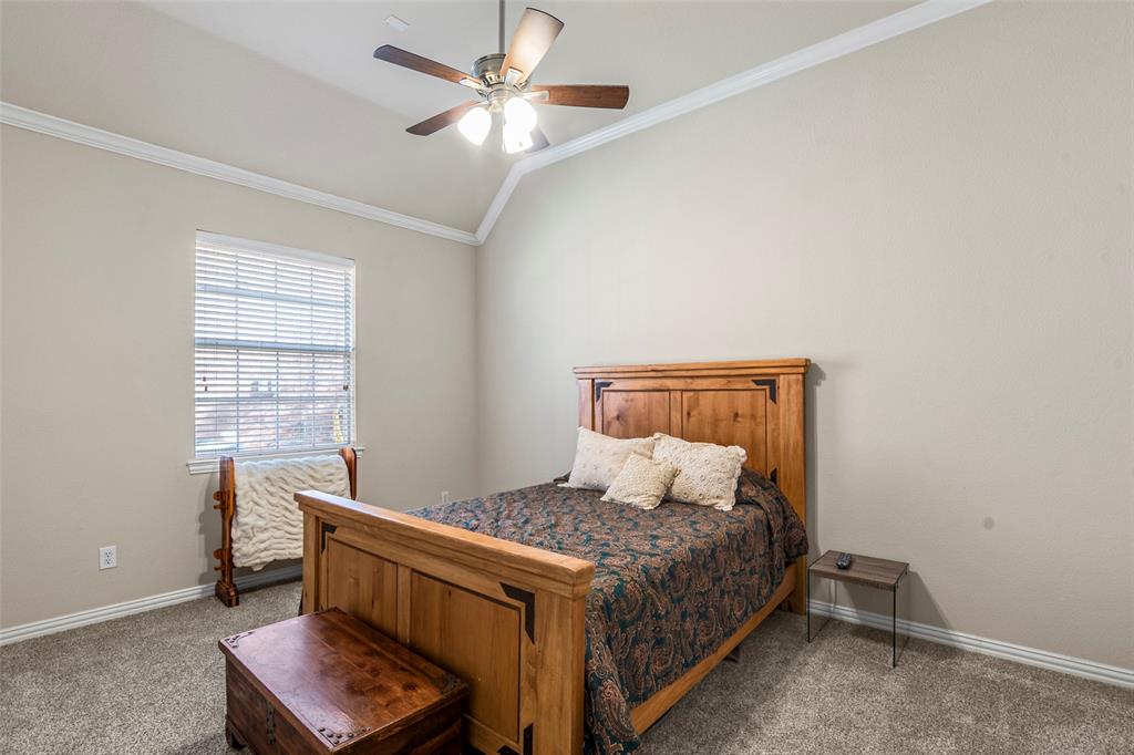 1200 Rio Bravo Way Shady Shores, TX 76208 - Photo 28 of 39 a bedroom with a bed and a window