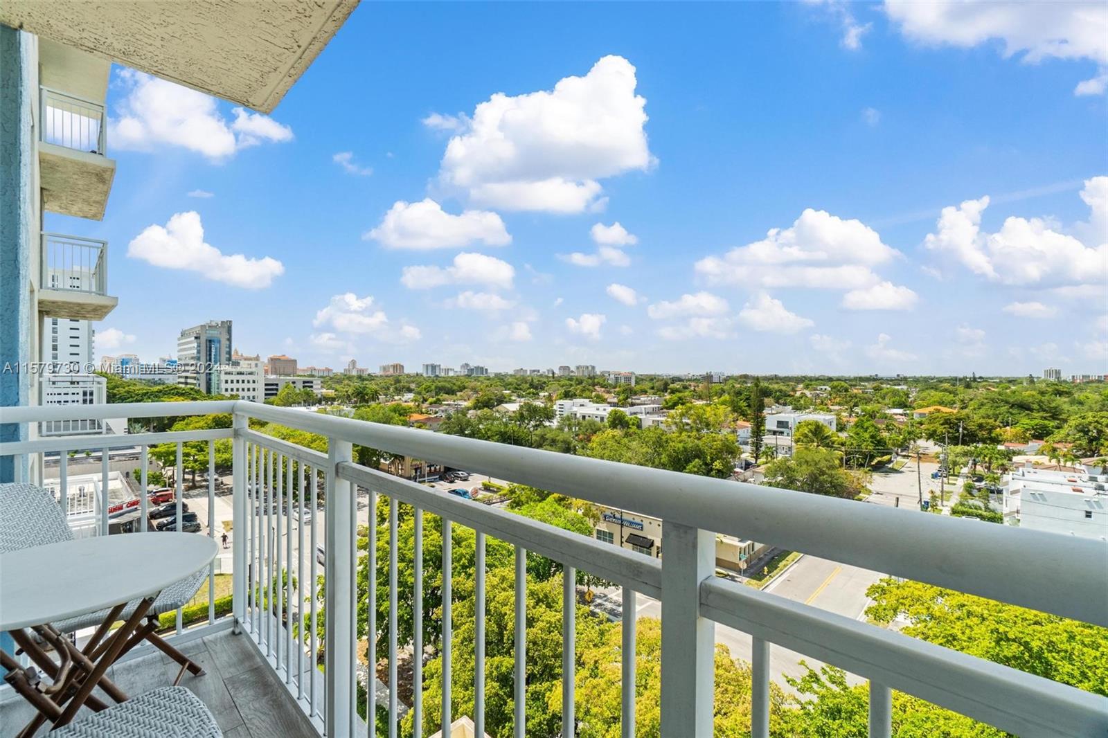 3000 Coral Way, Unit 703 Miami, FL 33145 - Photo 22 of 26 a view of city from a balcony