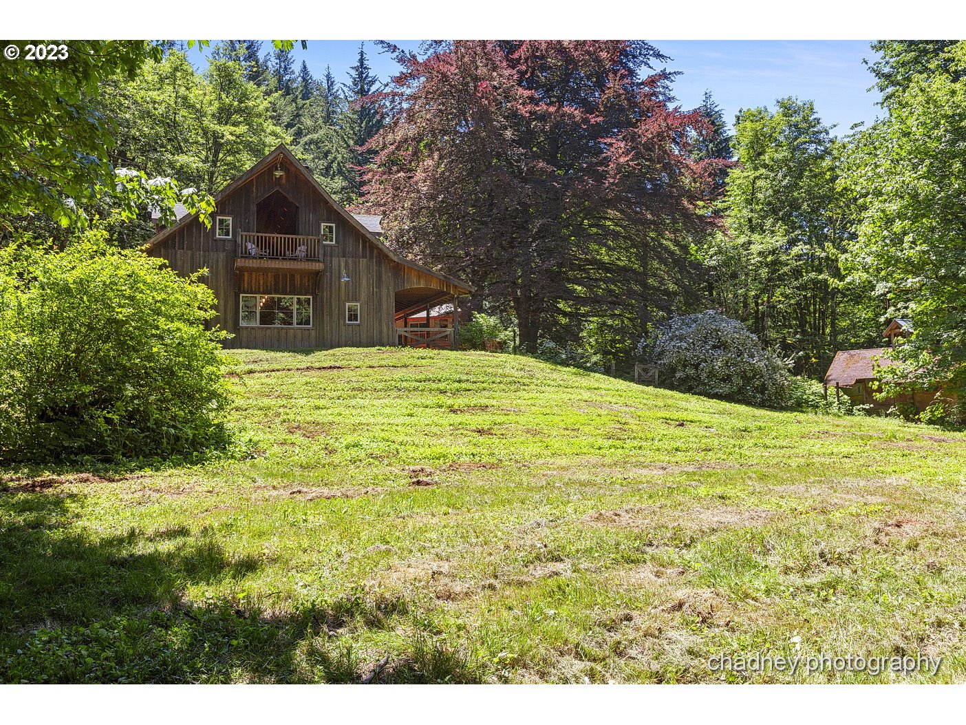 2847 Northeast Brower Road Corbett, OR 97019 - Photo 36 of 48 a house view with a outdoor space