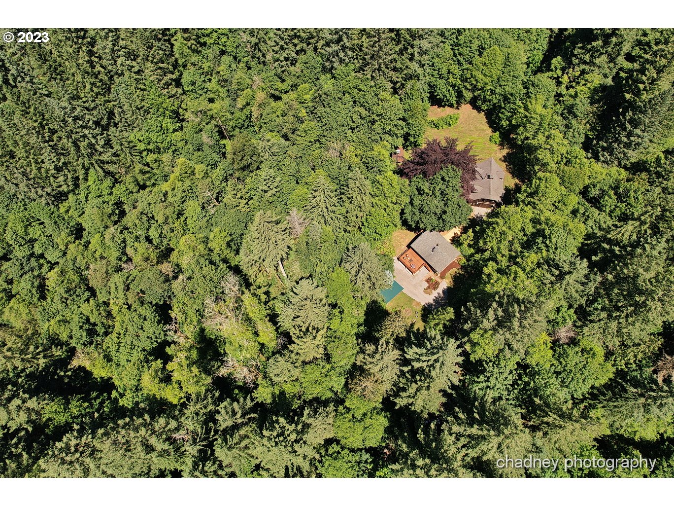 2847 Northeast Brower Road Corbett, OR 97019 - Photo 44 of 48 a bird view of a house
