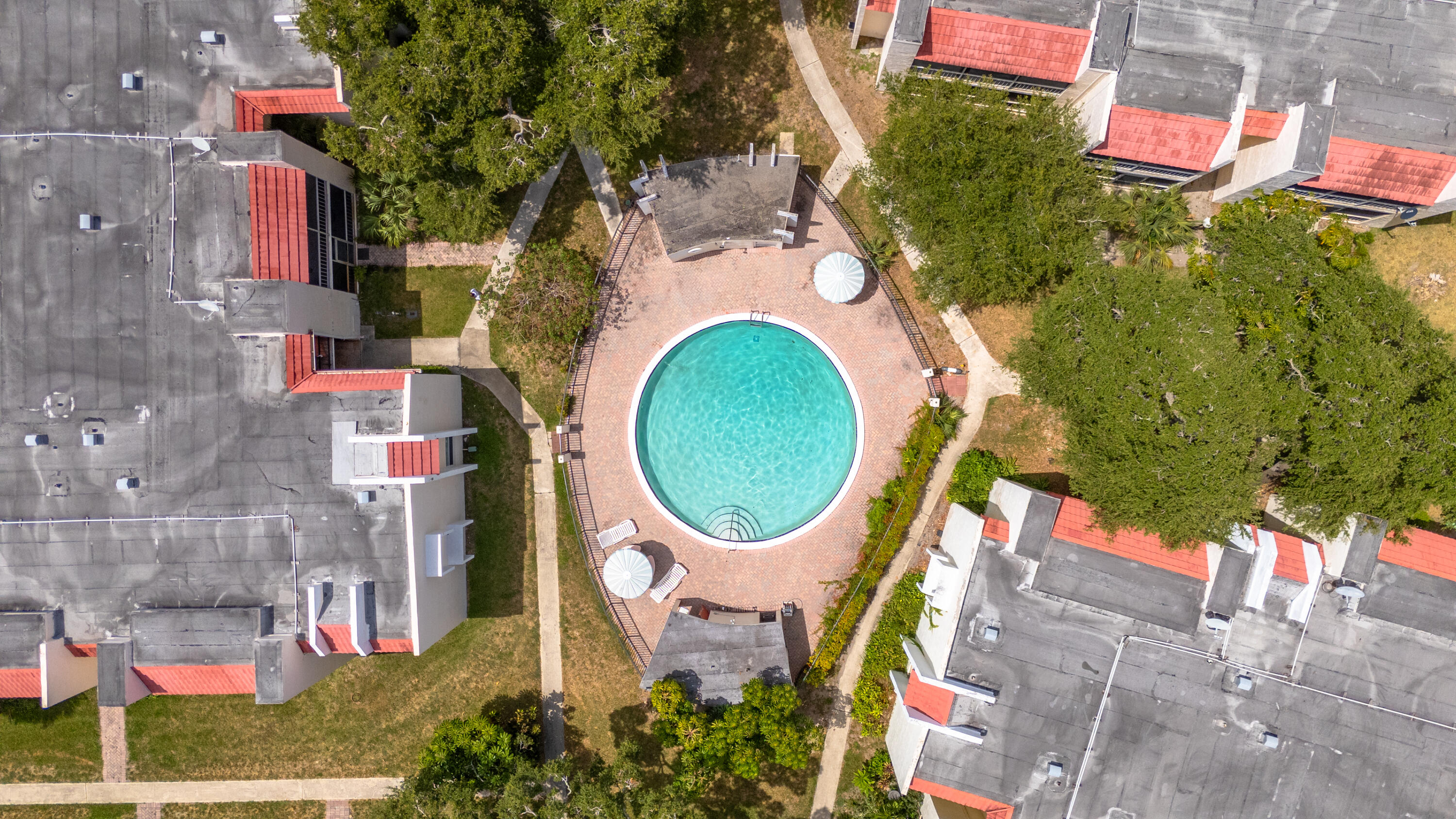 628 Northwest 13th Street, Unit 11 Boca Raton, FL 33486 - Photo 19 of 22 an aerial view of a house with swimming pool and outdoor space