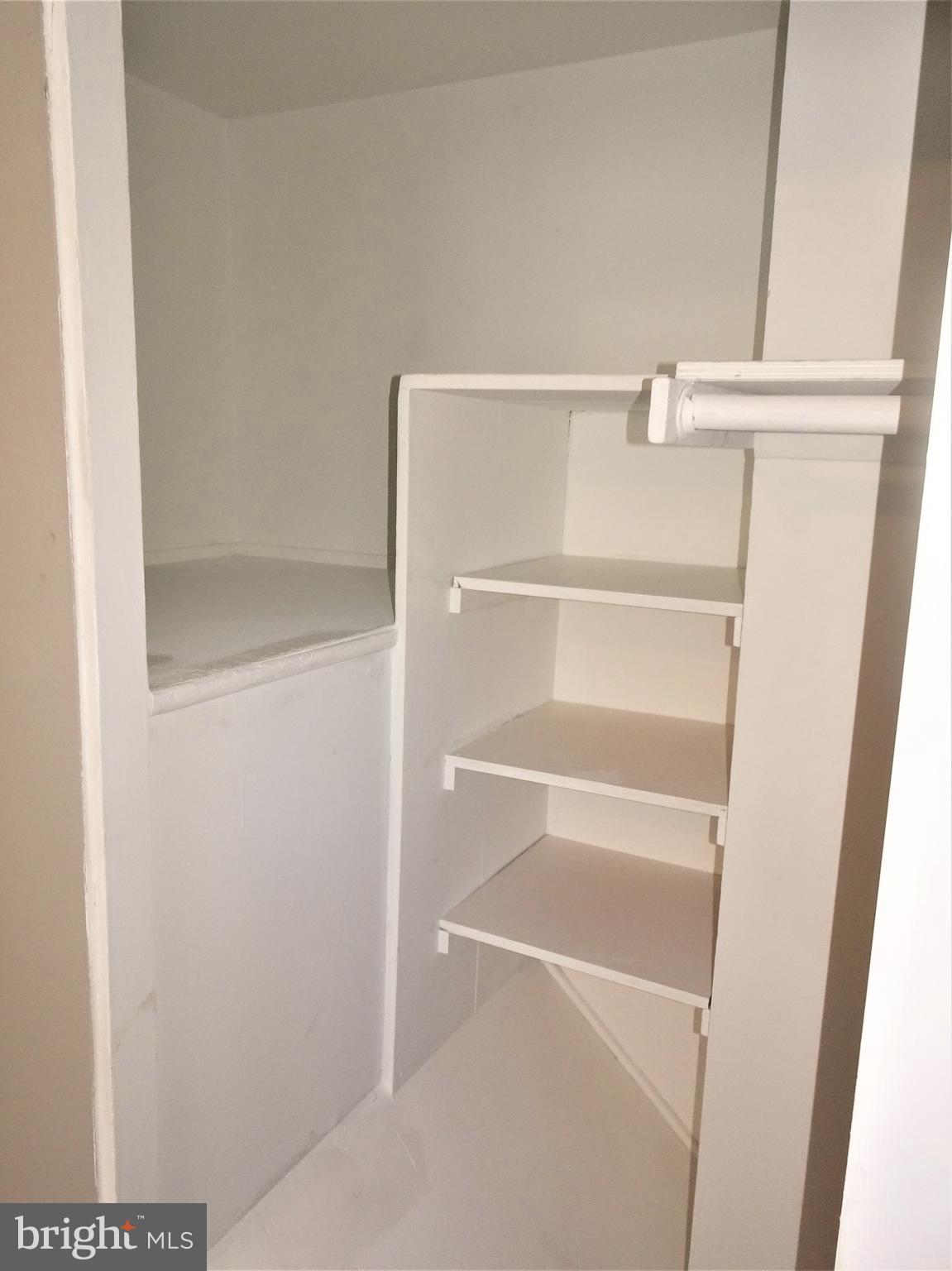 5551 Whitby Road Baltimore, MD 21206 - Photo 22 of 46 Shelving & storage in large main bedroom closet