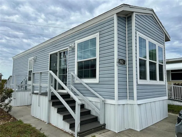 a front view of a house with a balcony