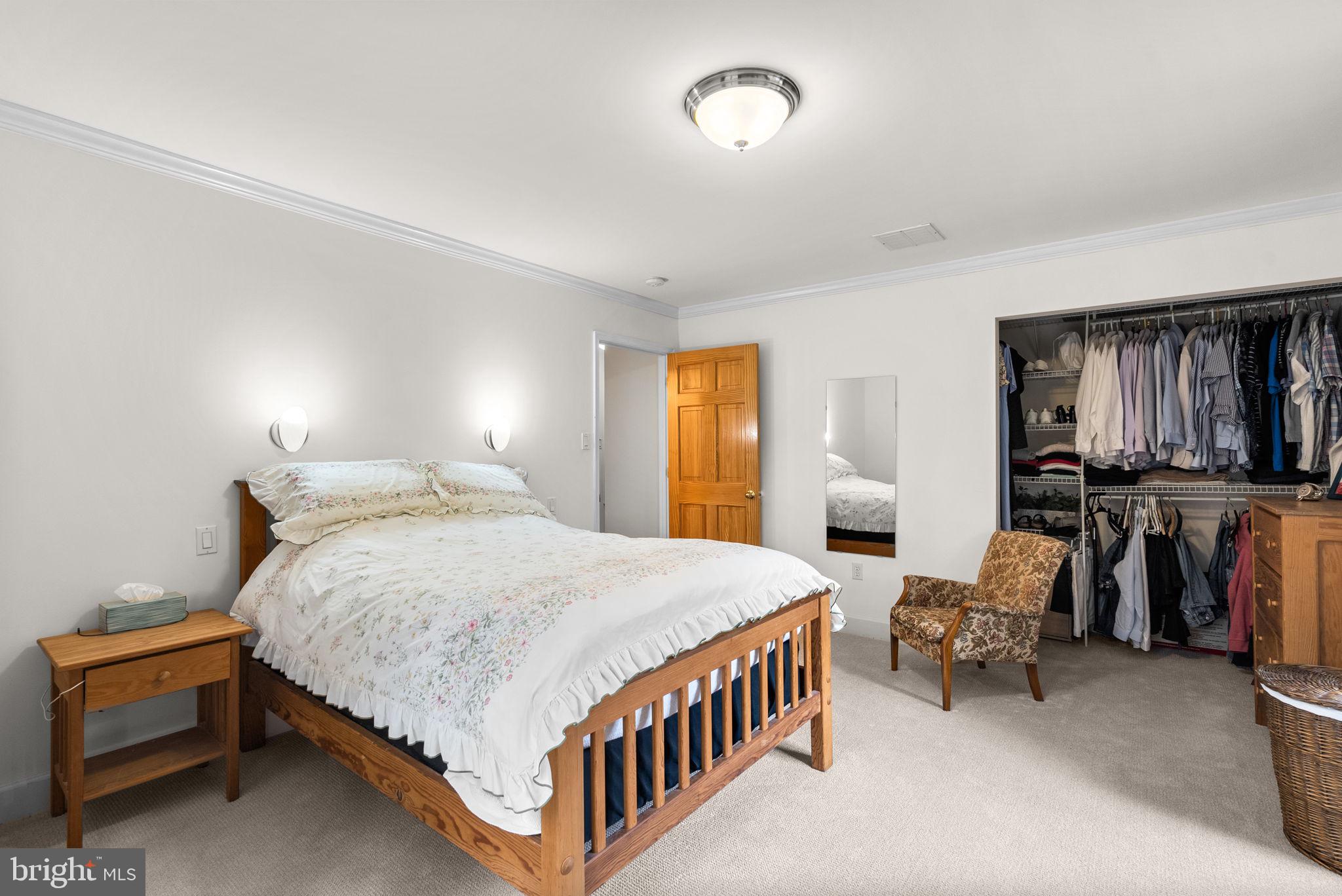 4111 Clagett Road Hyattsville, MD 20782 - Photo 48 of 61 a bedroom with a bed and a view of bedroom