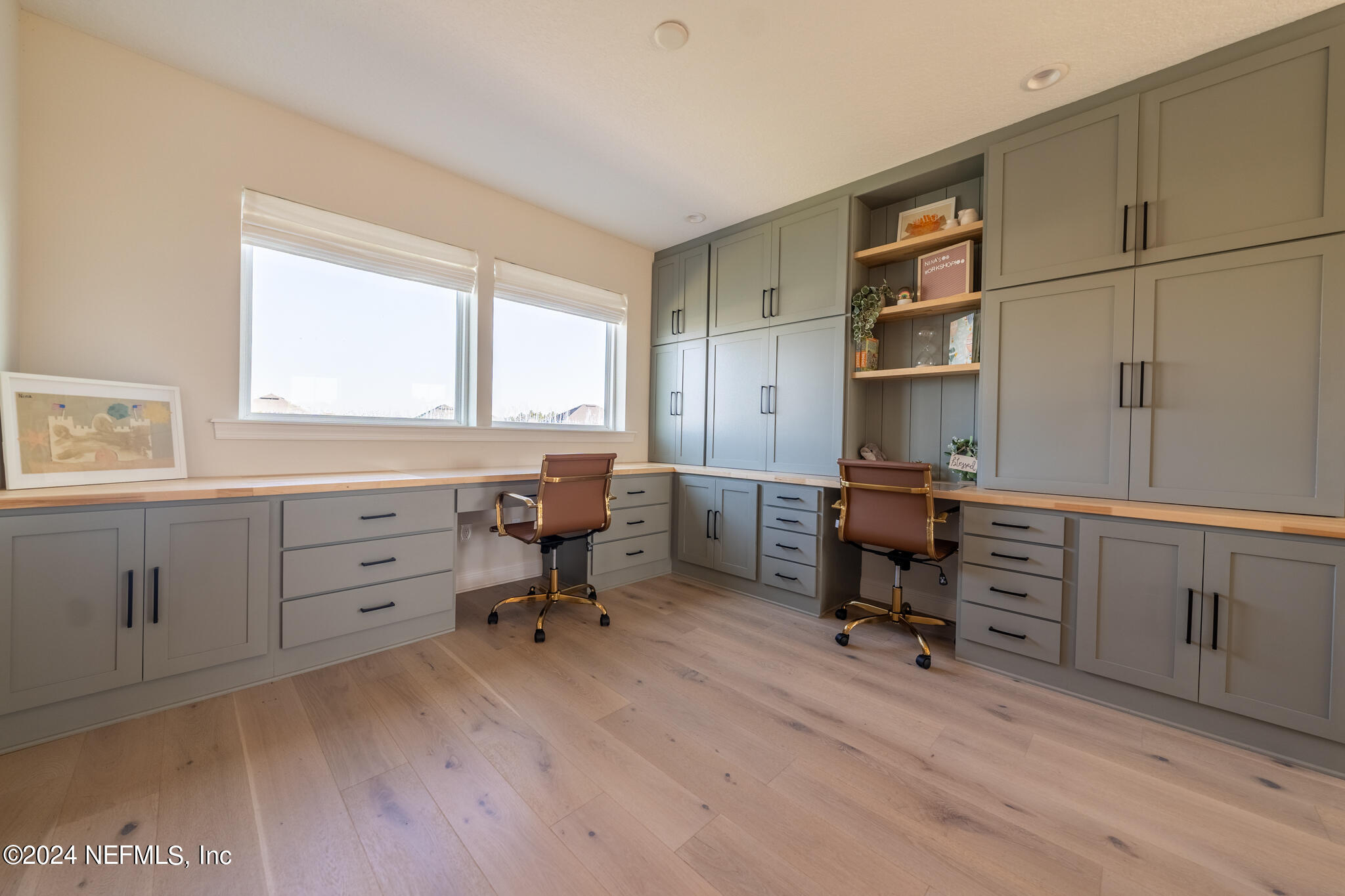 88 Awlleaf Court St. Augustine, FL 32095 - Photo 53 of 107 a view of a workspace with furniture and a window