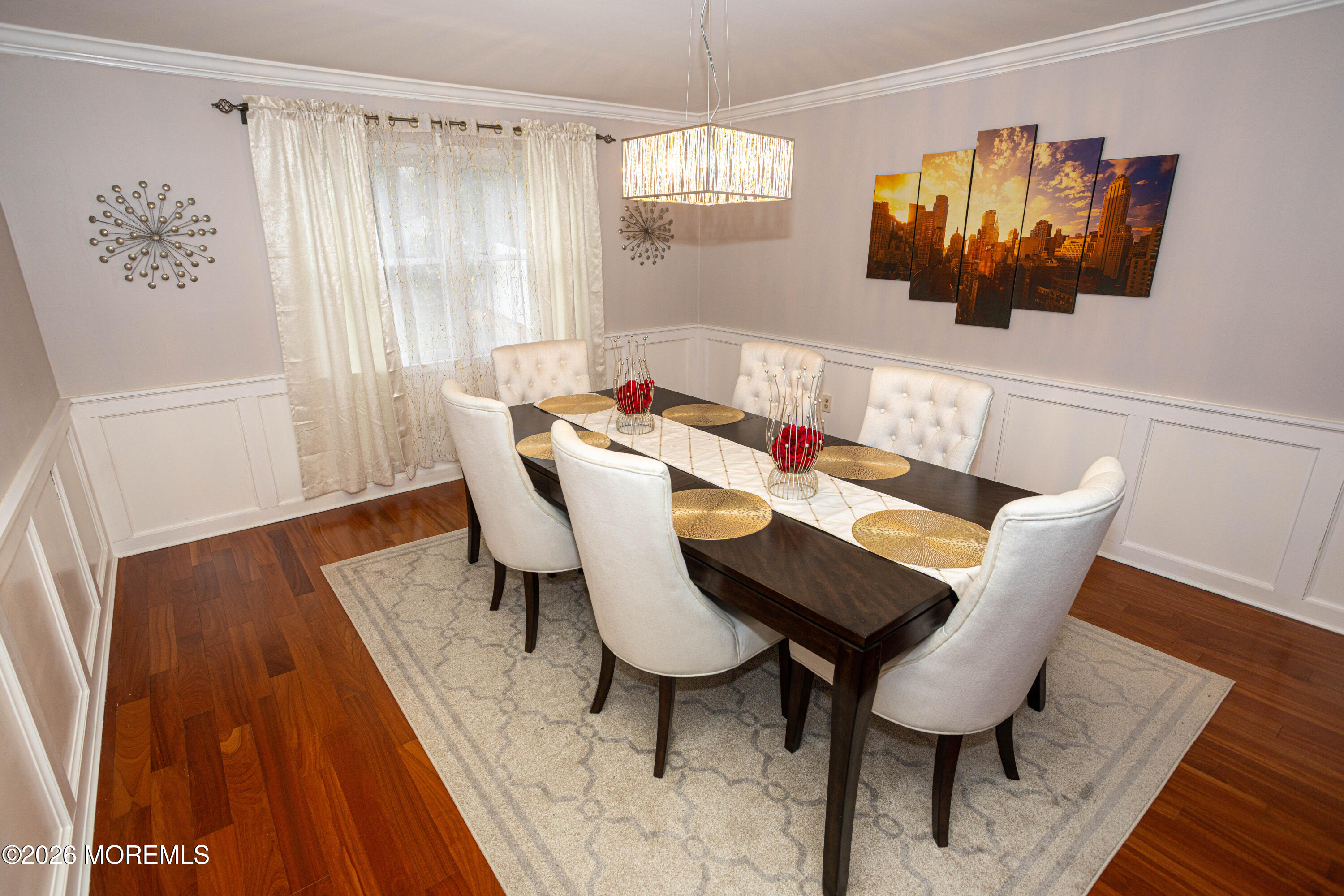 31 Scarlet Drive Parlin, NJ 08859 - Photo 12 of 67 a view of a dining room with furniture and wooden floor