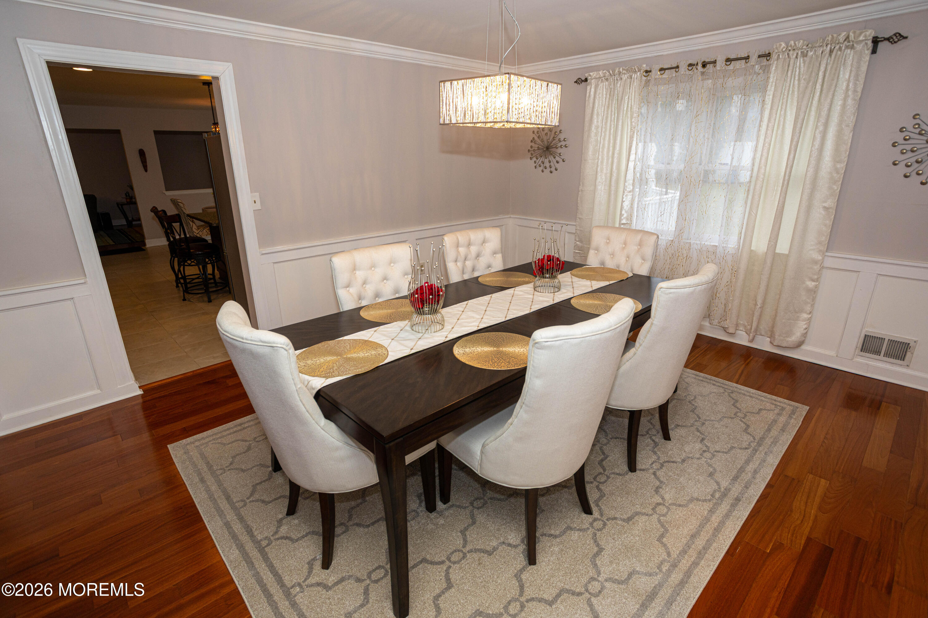 31 Scarlet Drive Parlin, NJ 08859 - Photo 13 of 67 a view of a dining room with furniture window and wooden floor