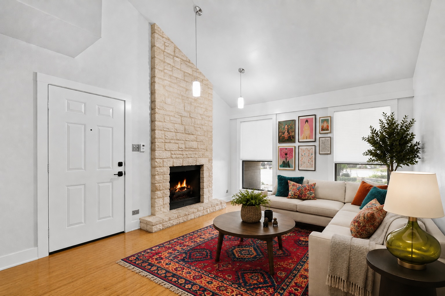 2500 Enfield Road, Unit 3 Austin, TX 78703 - Photo 1 of 15 Living Room (main level)