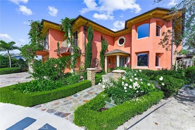 front view of a house