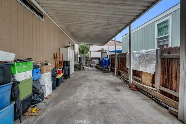 a view of storage and utility room