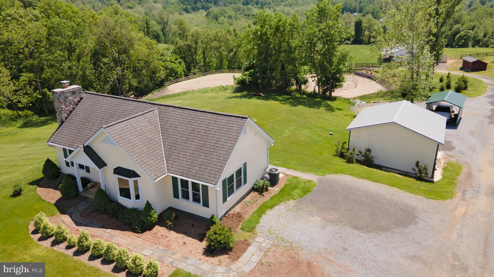 35673 Millville Road Middleburg, VA 20117 - Photo 18 of 53 View of the large parking area next to house