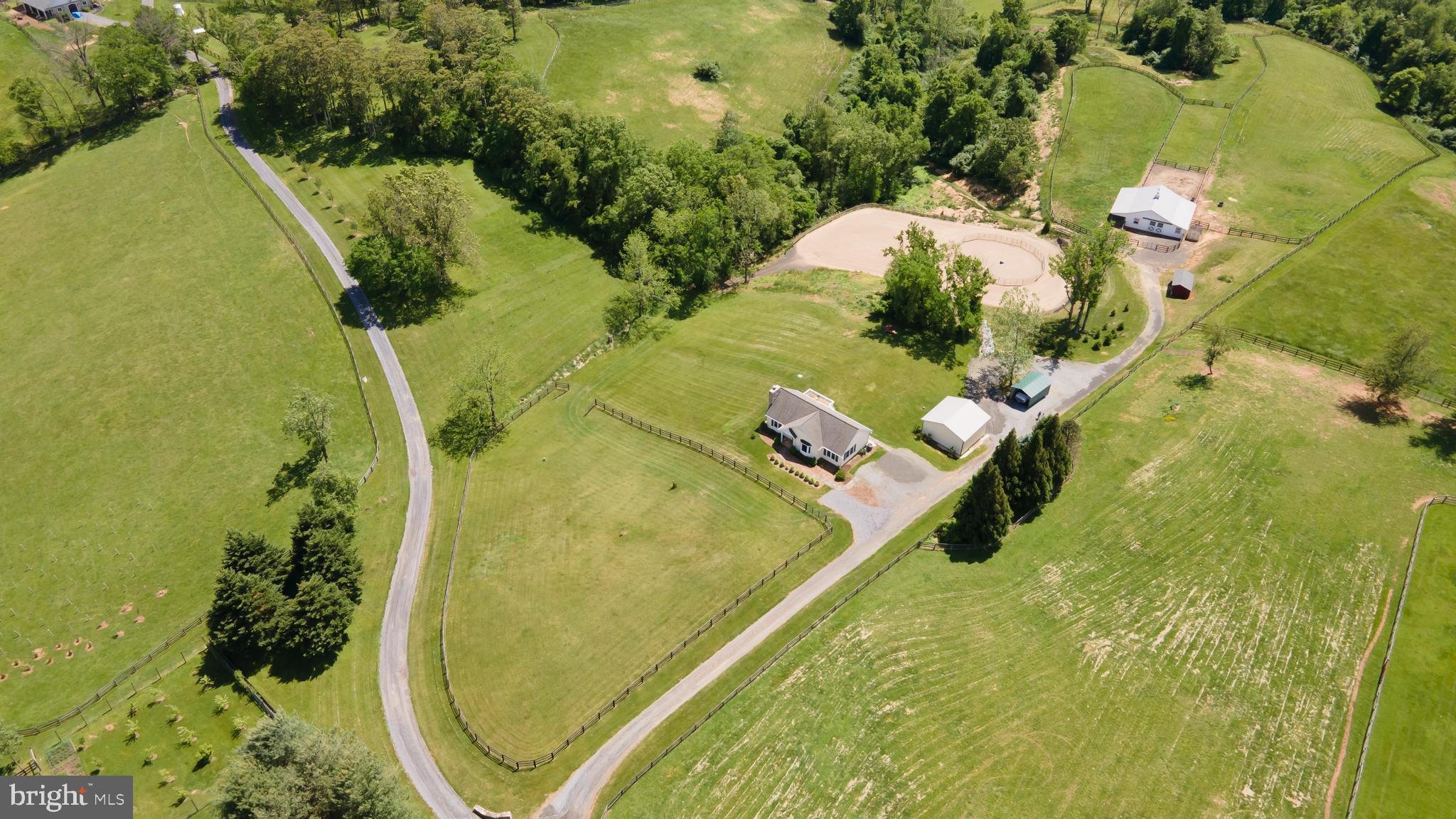 35673 Millville Road Middleburg, VA 20117 - Photo 19 of 53 View of driveway going past house to sheds & barn