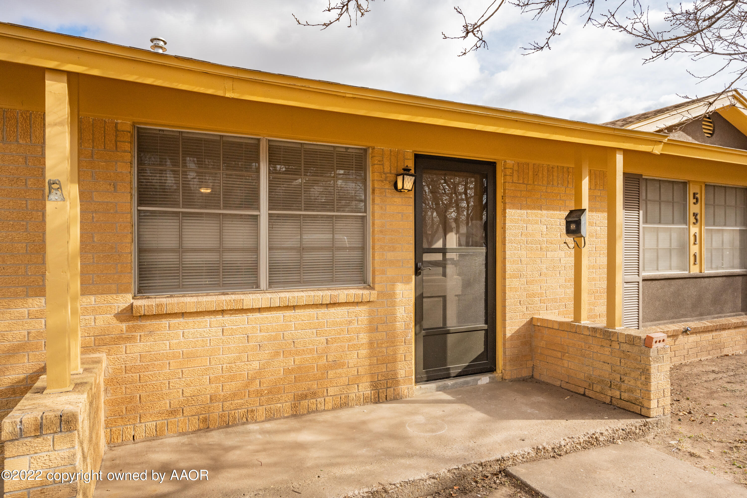 5311 Allen Street Amarillo, TX 79110 - Photo 5 of 22 a view of entrance door of the house