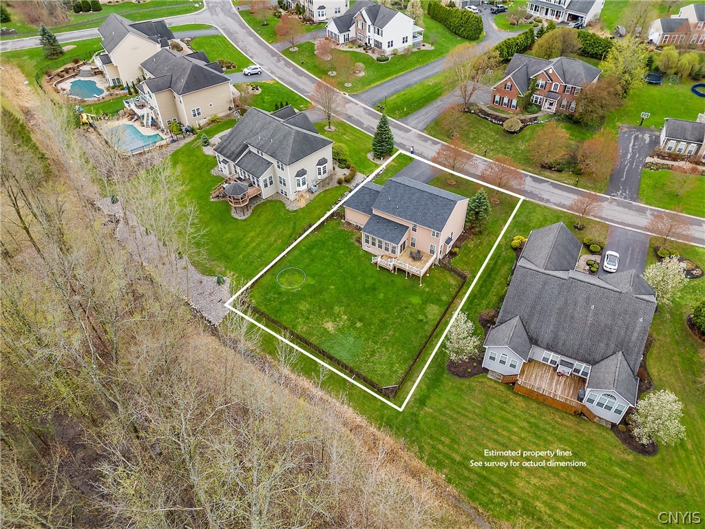 8294 Luchsinger Lane Lysander, NY 13027 - Photo 5 of 47 Large back yard all fenced in! Backs up to trees.