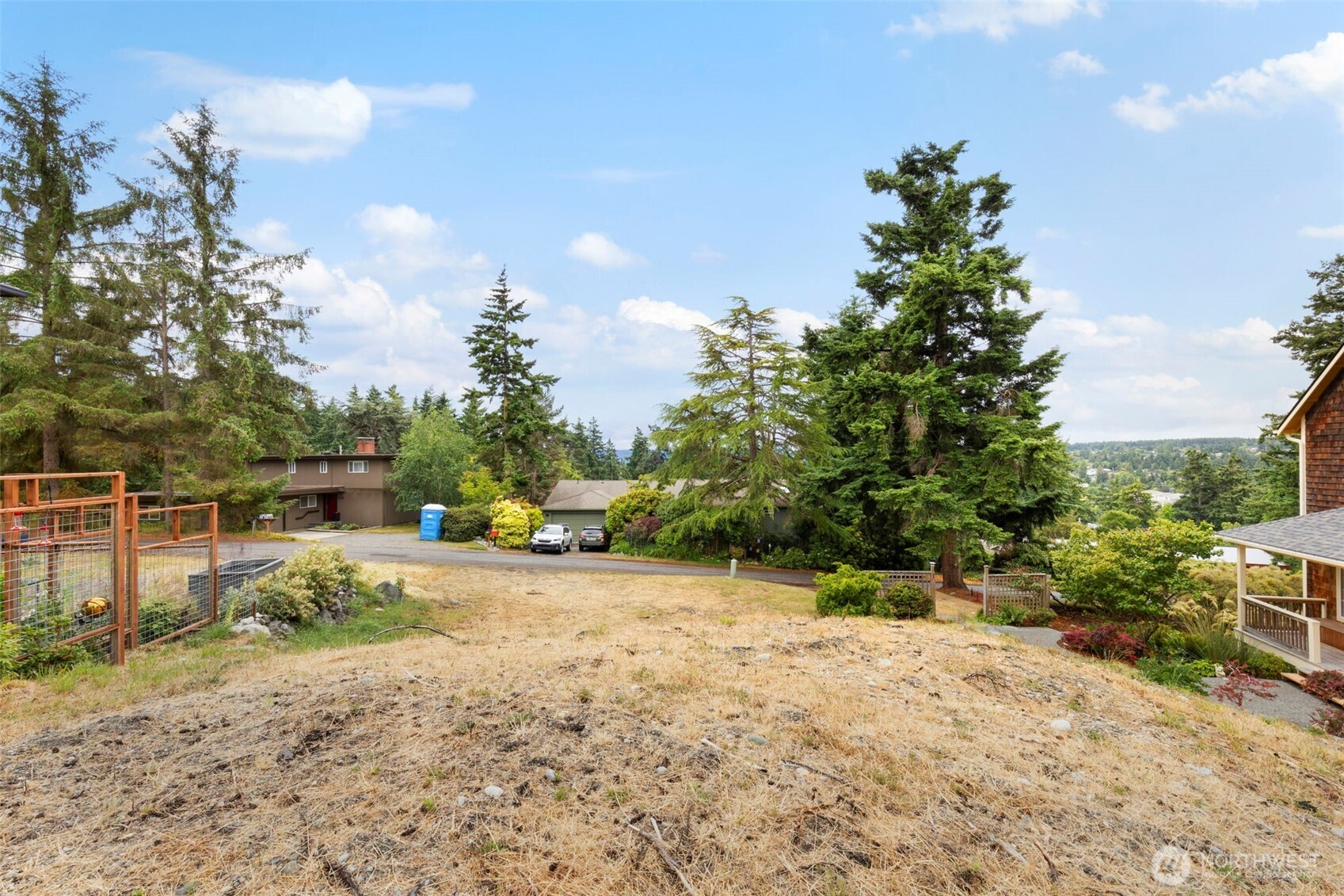 9999 P Street Port Townsend, WA 98368 - Photo 7 of 25 a view of backyard with green space