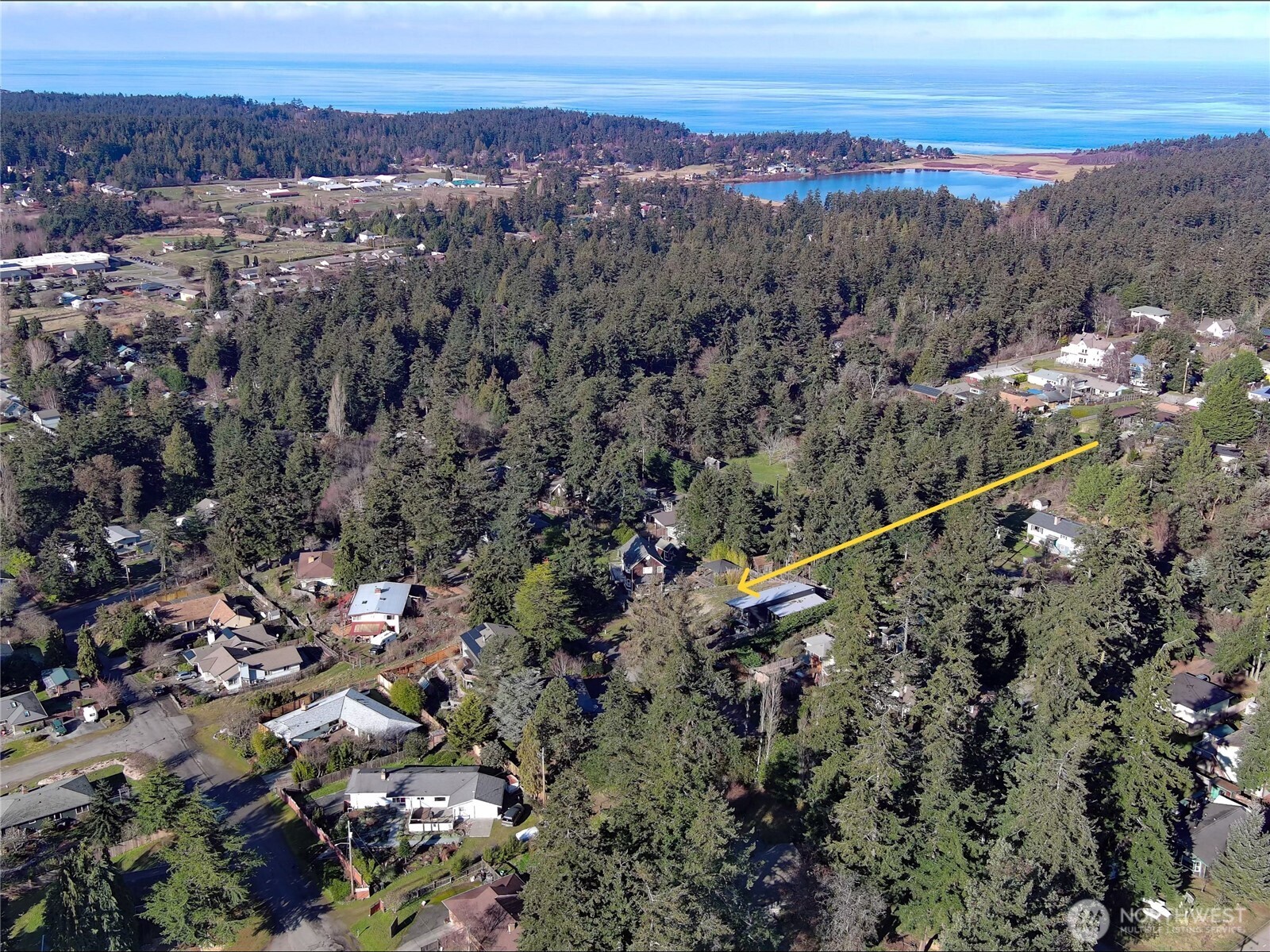 9999 P Street Port Townsend, WA 98368 - Photo 10 of 25 an aerial view of a city