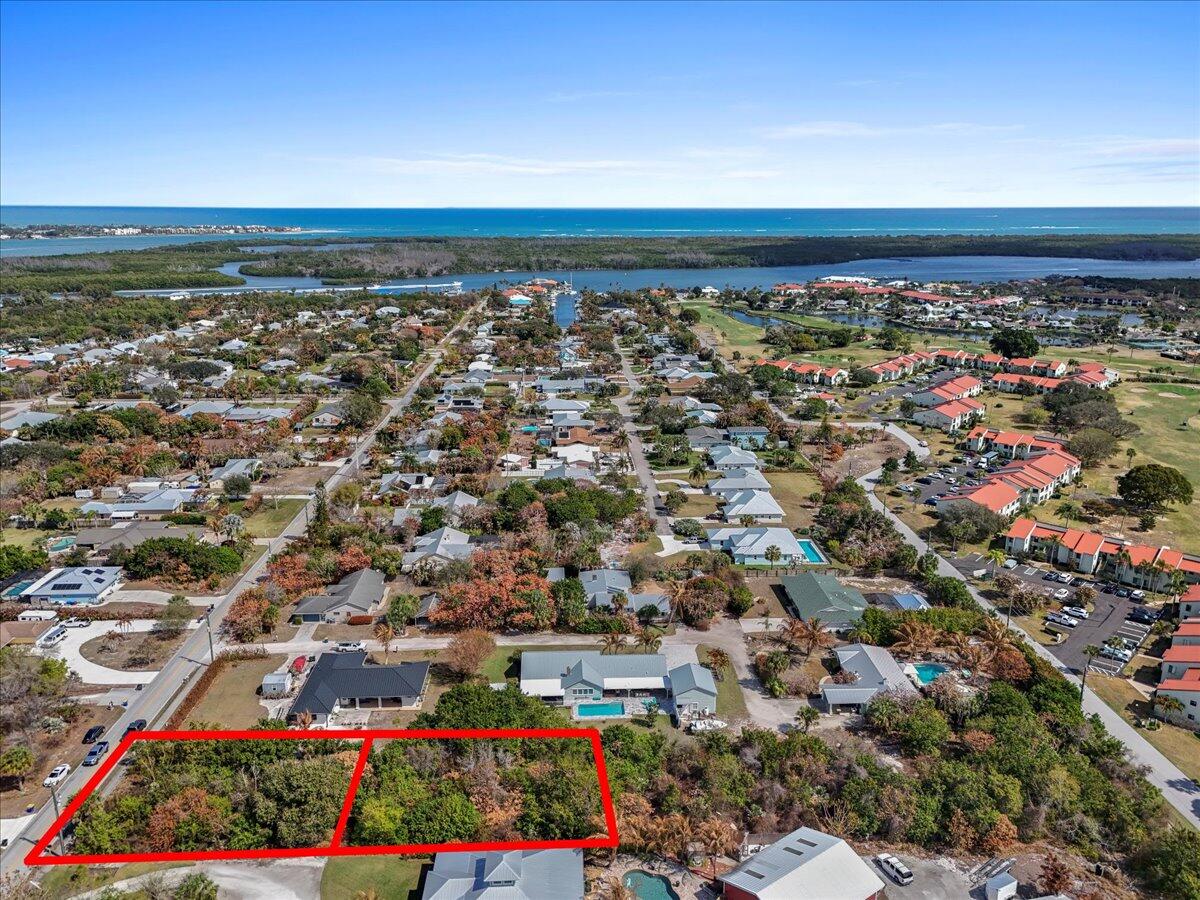 5504 Southeast Horseshoe Point Road Stuart, FL 34997 - Photo 2 of 16 Aerial SE View