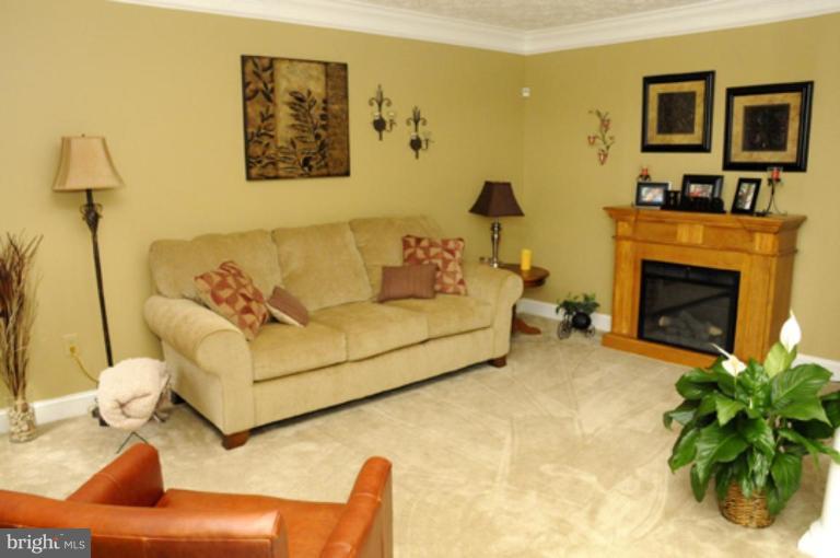819 Sunny Chapel Road Odenton, MD 21113 - Photo 15 of 26 a living room with furniture and a fireplace