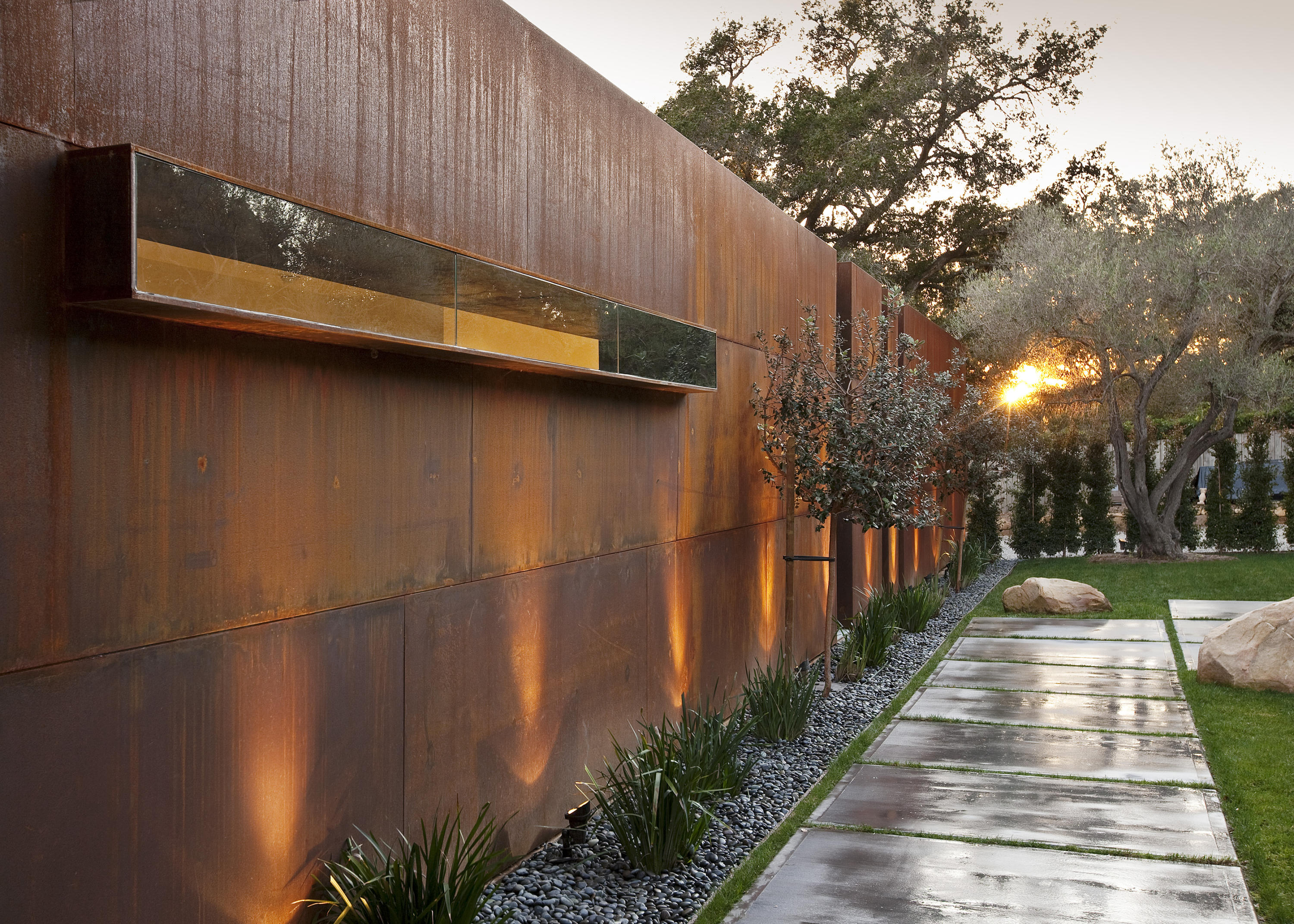 616 Hot Springs Road Santa Barbara, CA 93108 - Photo 13 of 26 a backyard of a house with lots of green space