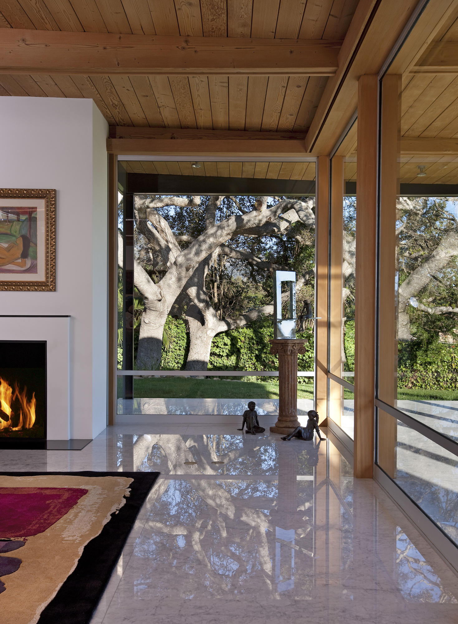 616 Hot Springs Road Santa Barbara, CA 93108 - Photo 15 of 26 a front view of a house with garden