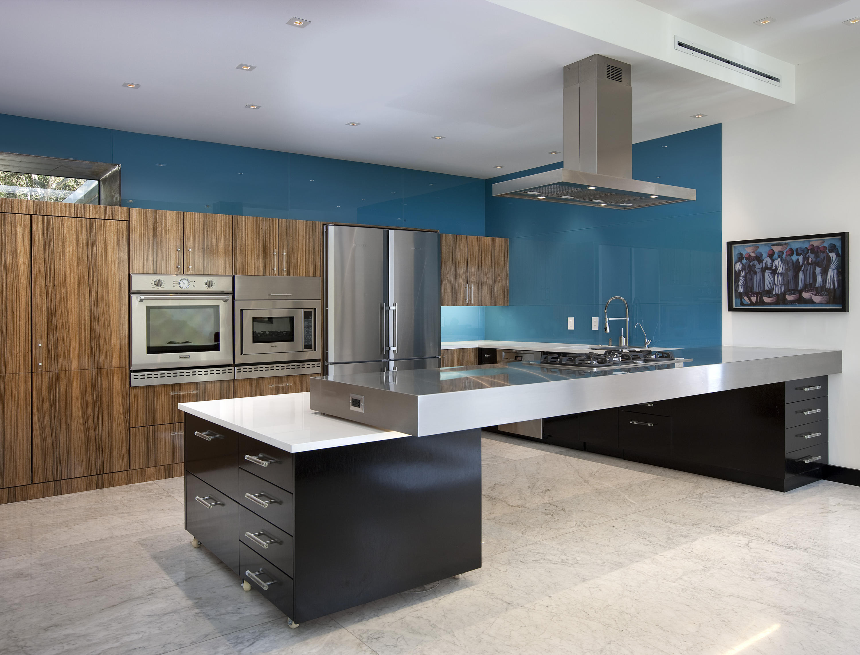 616 Hot Springs Road Santa Barbara, CA 93108 - Photo 22 of 26 a kitchen with stainless steel appliances granite countertop a sink and a stove top oven
