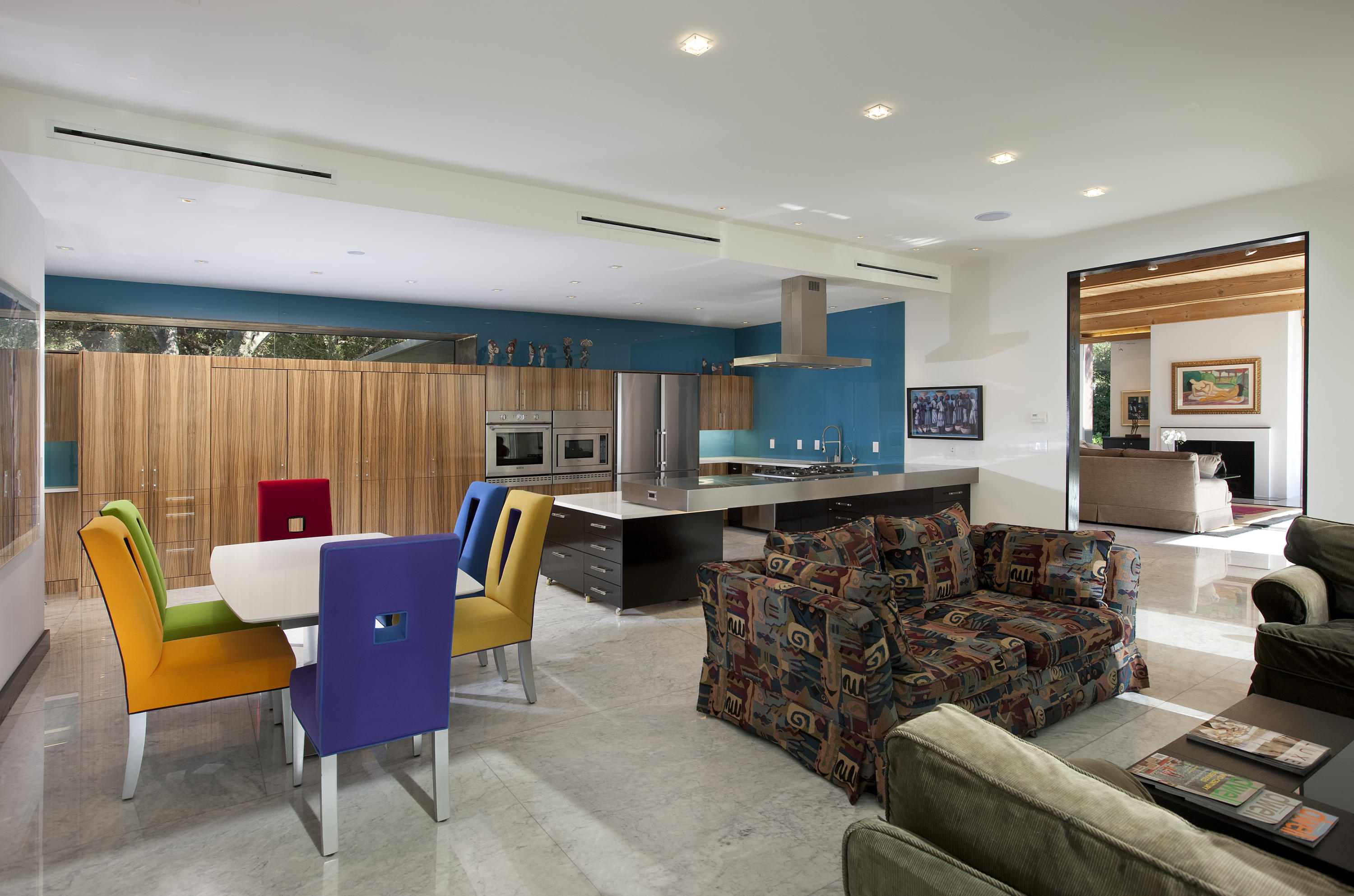 616 Hot Springs Road Santa Barbara, CA 93108 - Photo 23 of 26 a living room with furniture kitchen view and a window