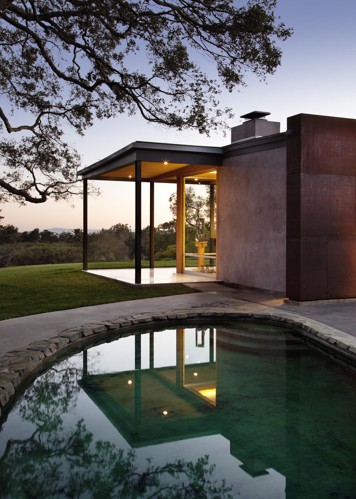 616 Hot Springs Road Santa Barbara, CA 93108 - Photo 8 of 26 a view of swimming pool from a balcony