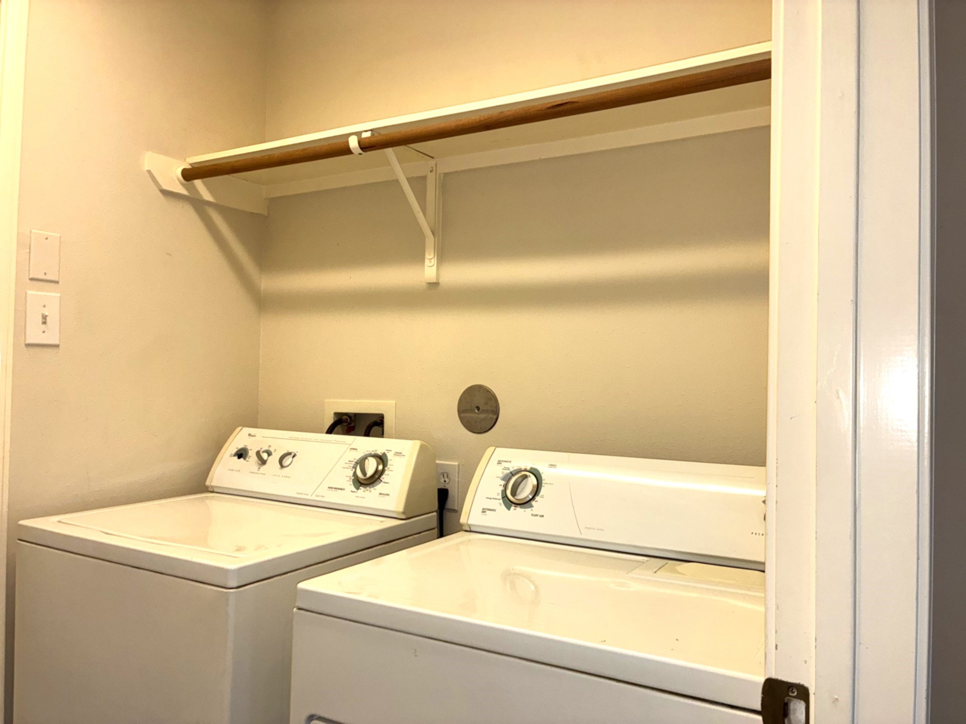 3418 Cypress Landing Court Rosenberg, TX 77471 - Photo 14 of 23 a utility room with dryer and washer