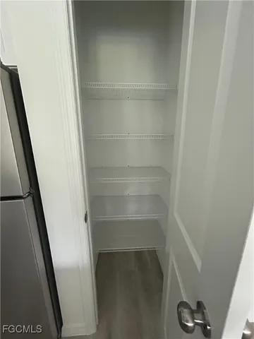 a view of closet