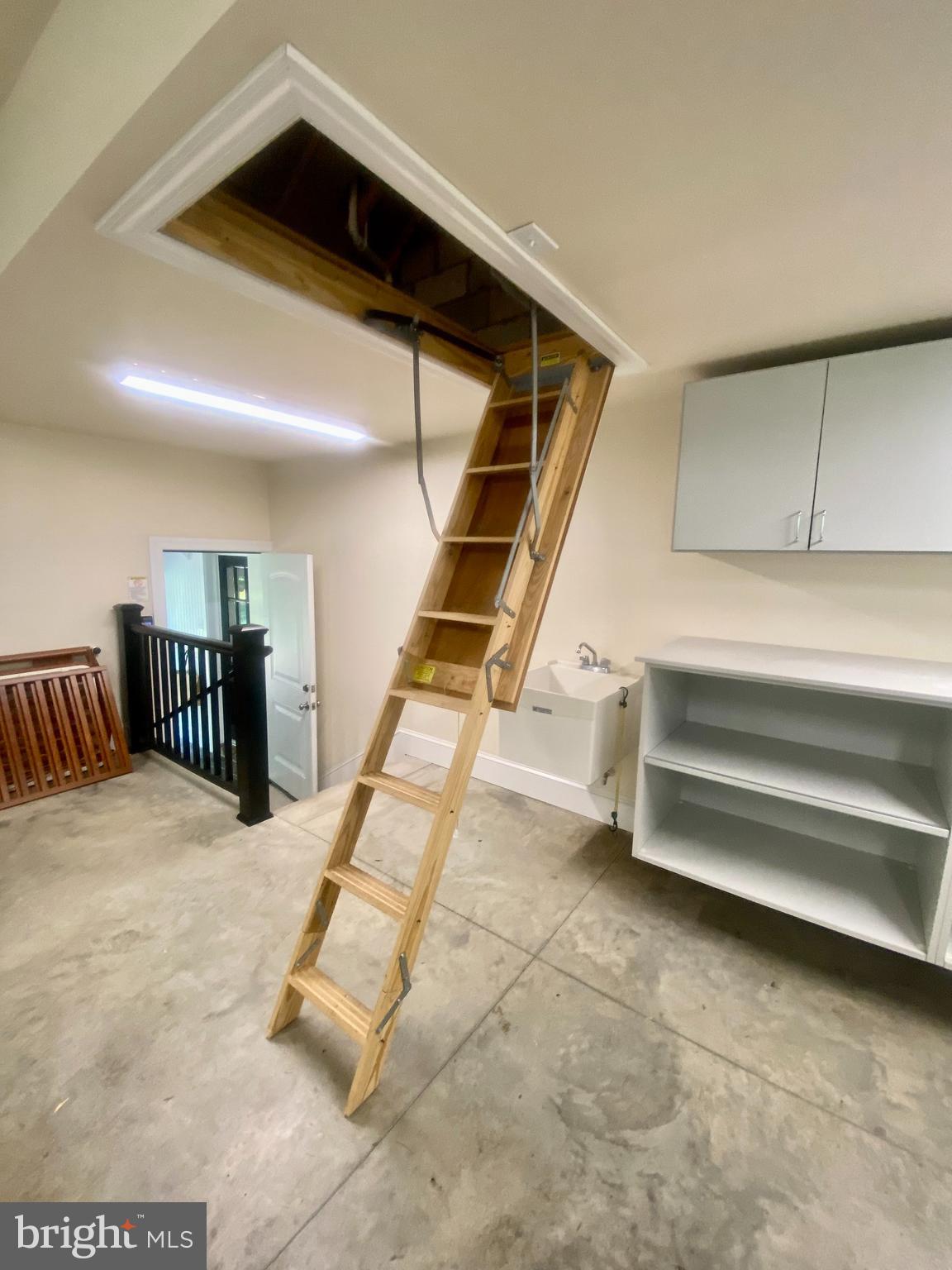 39 Highview Drive Wayne, PA 19087 - Photo 45 of 50 Pull down stairs to additional Garage storage