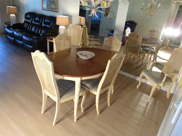 a view of a small space