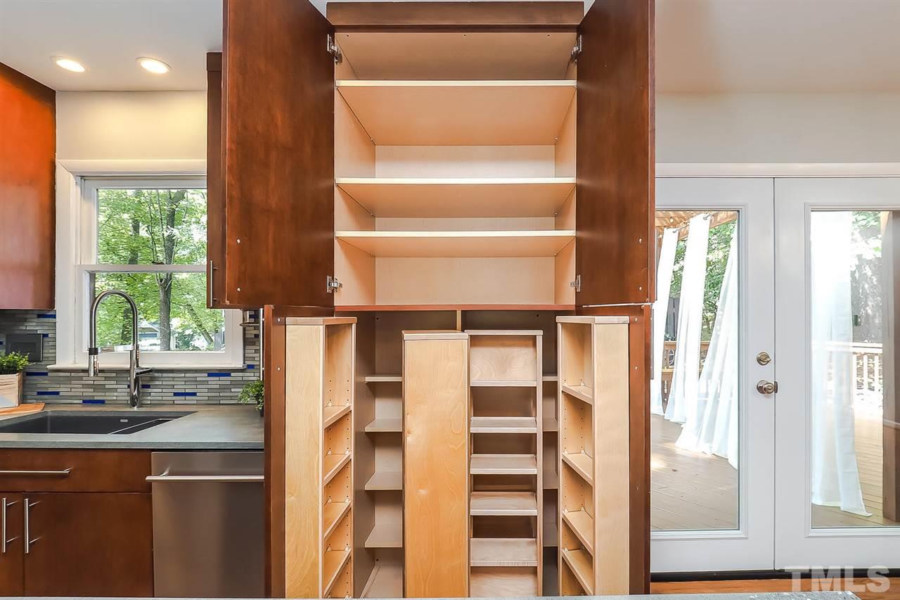6233 Rushingbrook Drive Raleigh, NC 27612 - Photo 6 of 12 This kitchen offers so much more storage than first meets the eye!
