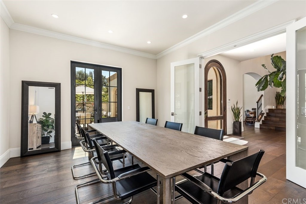 19 Alexa Lane Ladera Ranch, CA 92694 - Photo 30 of 40 a view of a dining room with furniture and wooden floor