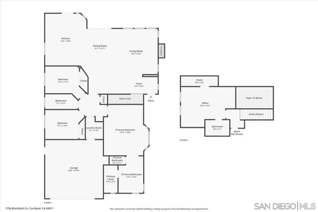 $1,999,000 | 1736 Blackbird Circle, Carlsbad, CA 92011