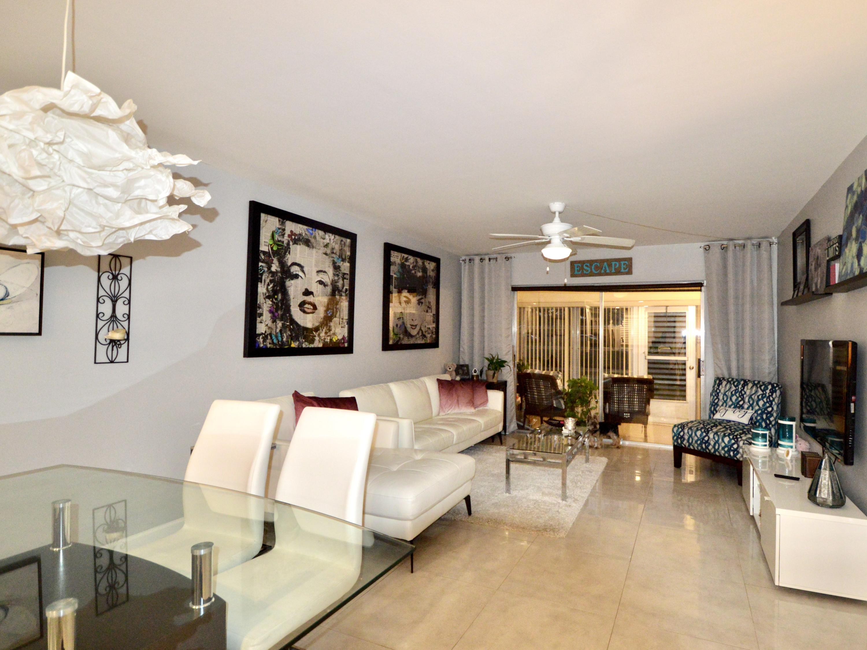 2800 Fiore Way, Unit 109 Delray Beach, FL 33445 - Photo 5 of 16 Dining and Lving Room