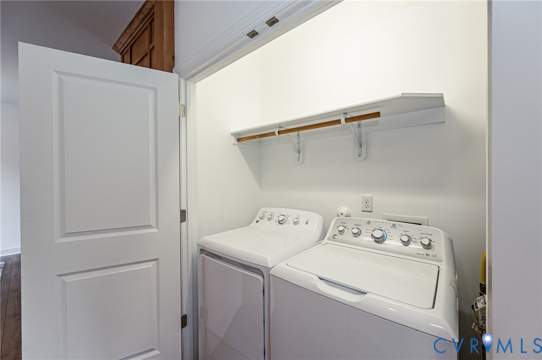 2018 Valentine Road Henrico, VA 23228 - Photo 42 of 65 a utility room with dryer and washer