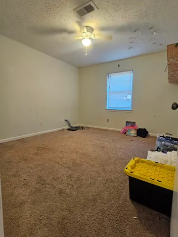 a room with furniture