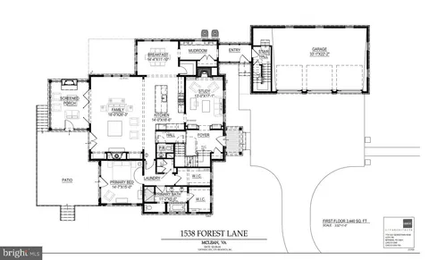 a picture of floor plan