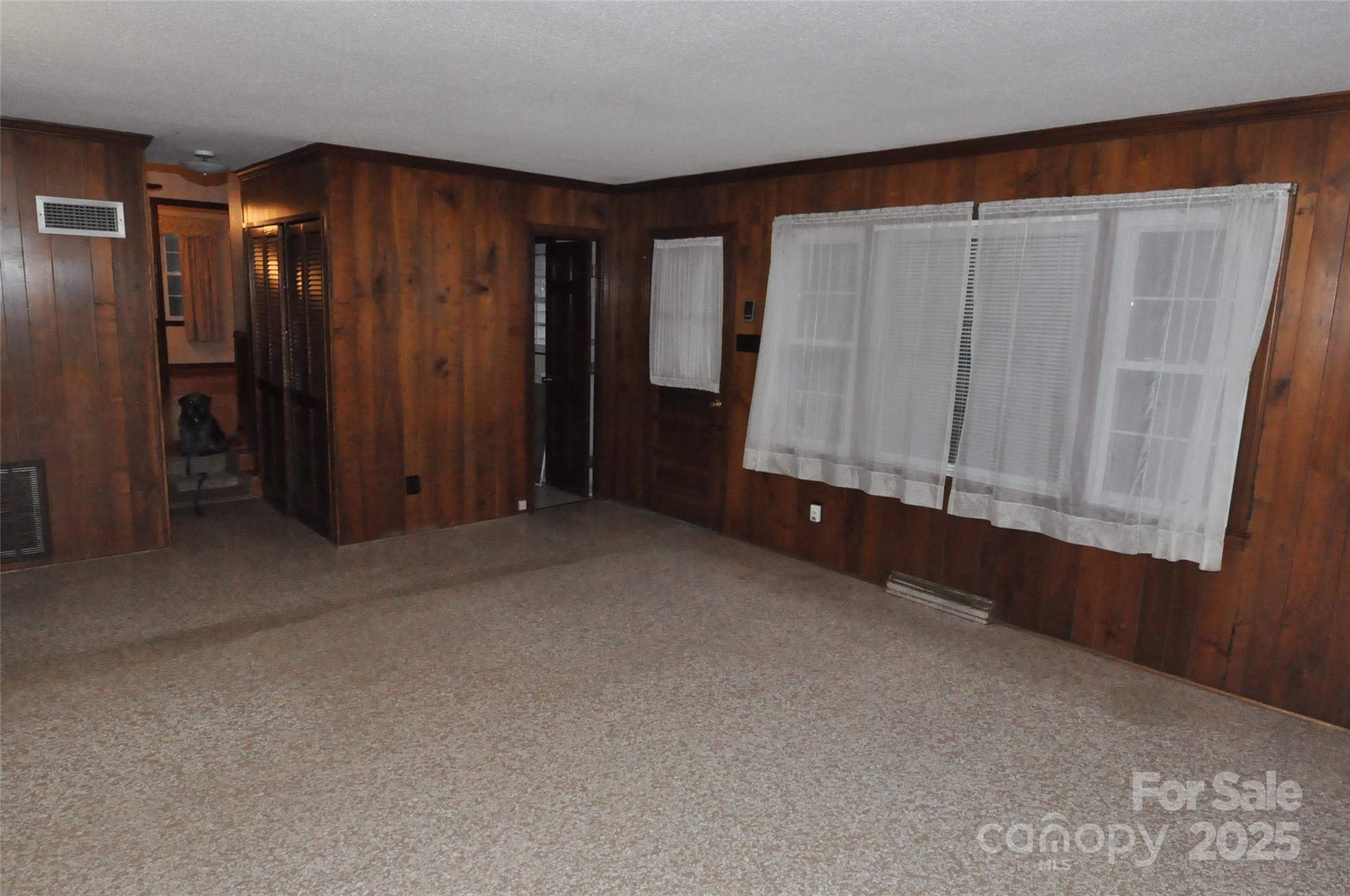 752 Cedar Lane Chester, SC 29706 - Photo 20 of 38 a view of an empty room with wooden walls