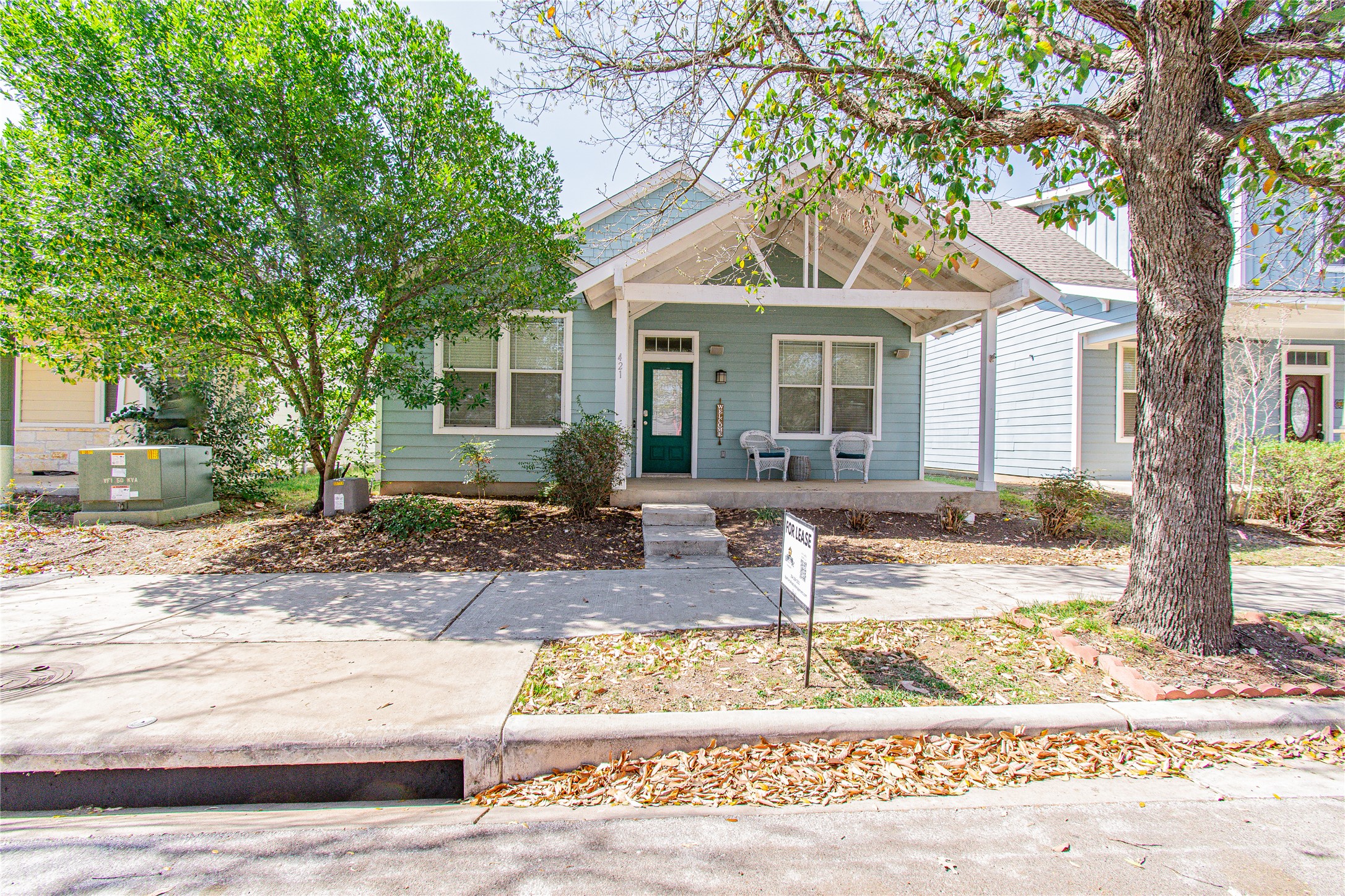 Bungalow with covered porch