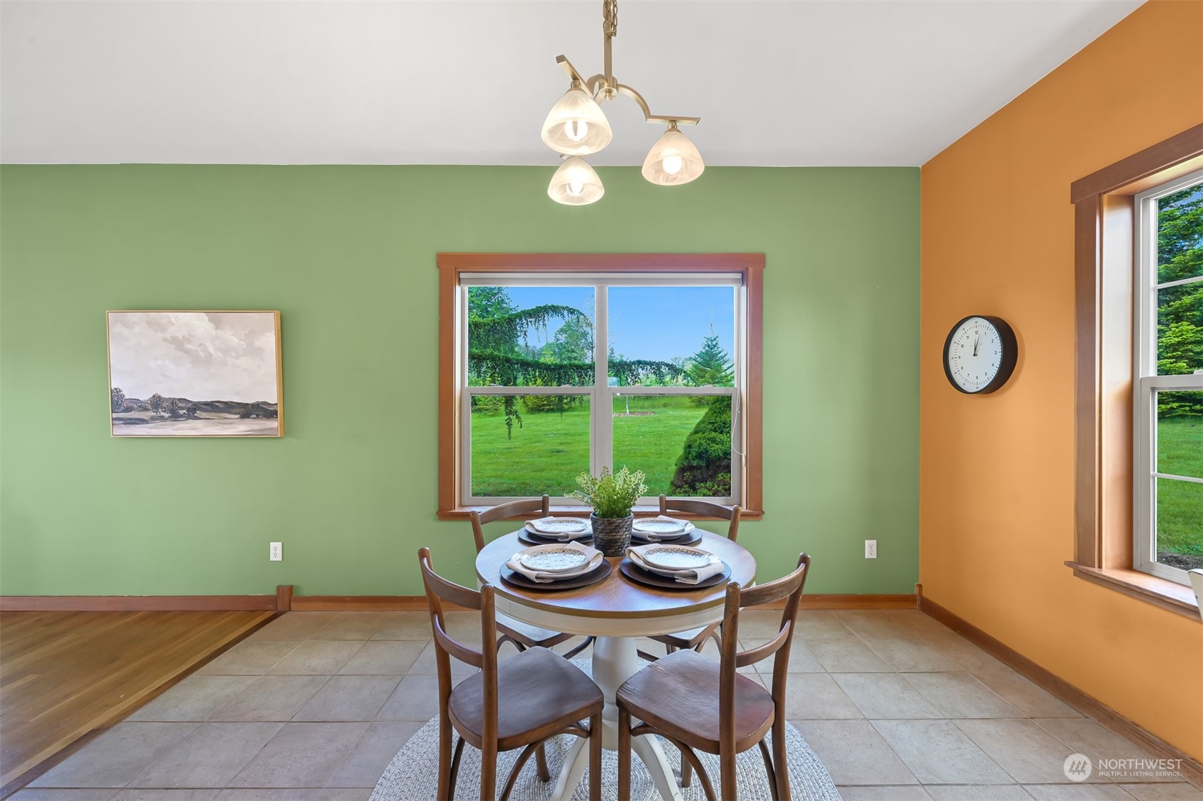 4979 Elder Road Ferndale, WA 98248 - Photo 12 of 24 a view of a dining room with furniture and a large window