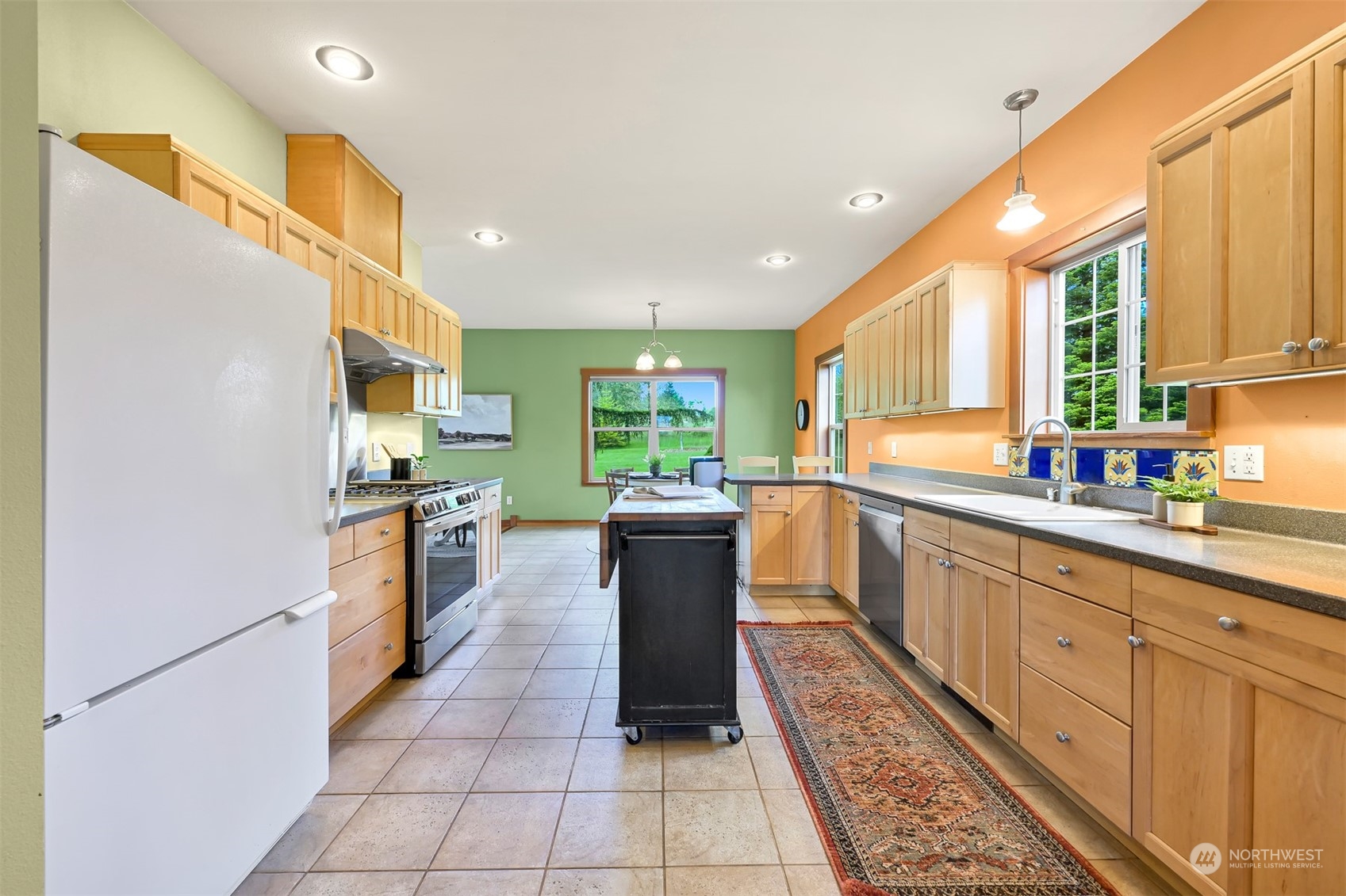4979 Elder Road Ferndale, WA 98248 - Photo 5 of 24 a kitchen with granite countertop lots of counter top space
