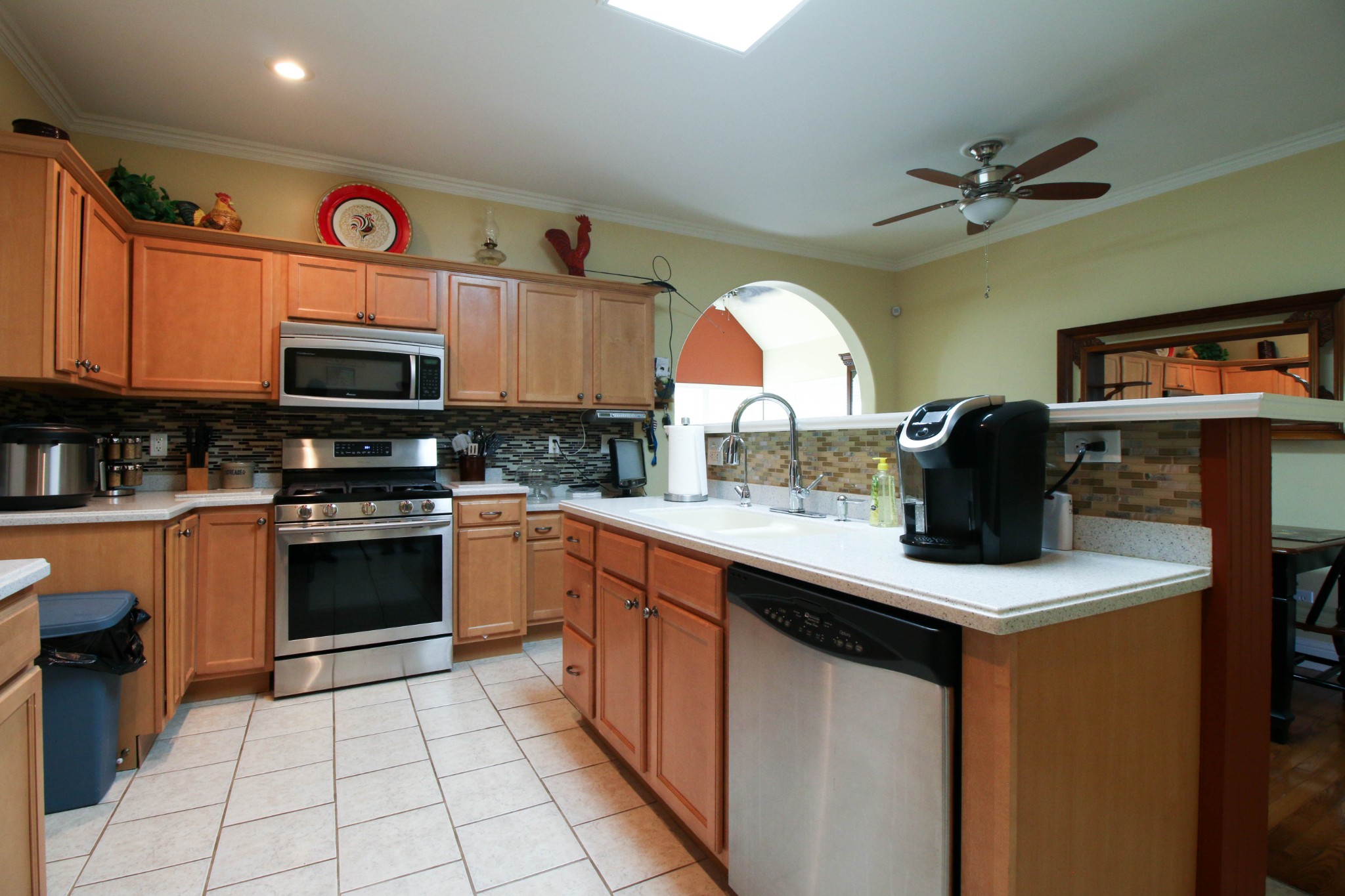 1783 Friendship Road Cross Plains, TN 37049 - Photo 14 of 24 a kitchen with stainless steel appliances granite countertop a sink and cabinets