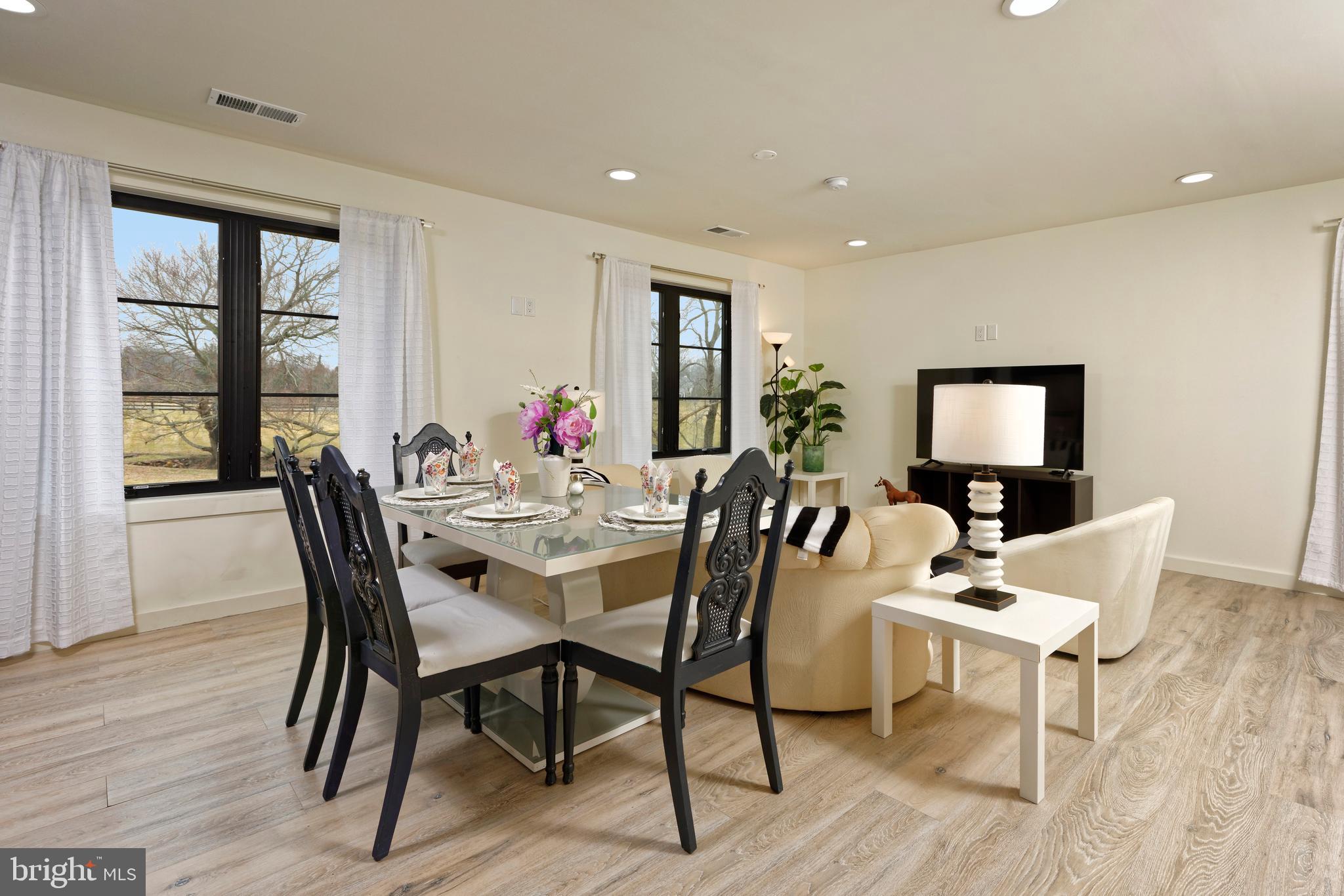 23443 23443-unit A Dover Road Middleburg, VA 20117 - Photo 4 of 41 Big windows fill living area with lots of light