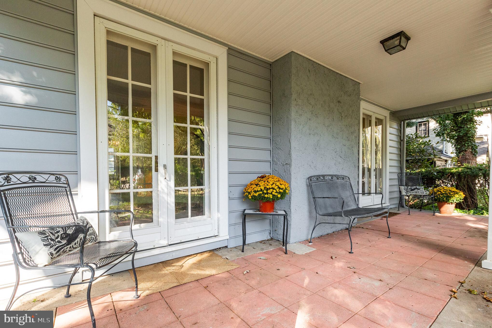 102 Biddle Road Paoli, PA 19301 - Photo 4 of 21 Covered porch