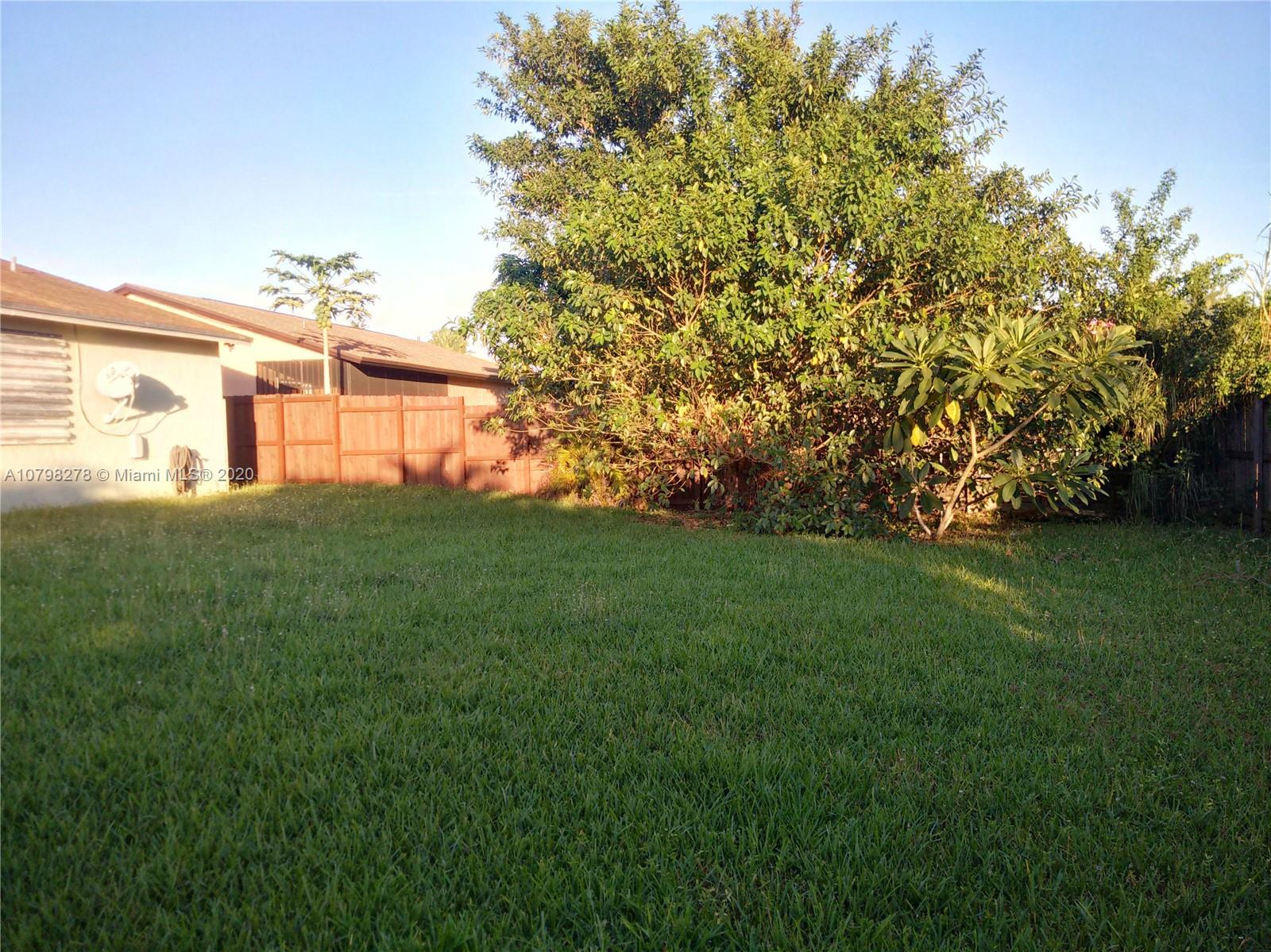 13060 Southwest 263rd Terrace Homestead, FL 33032 - Photo 24 of 28 a view of a yard with an tree