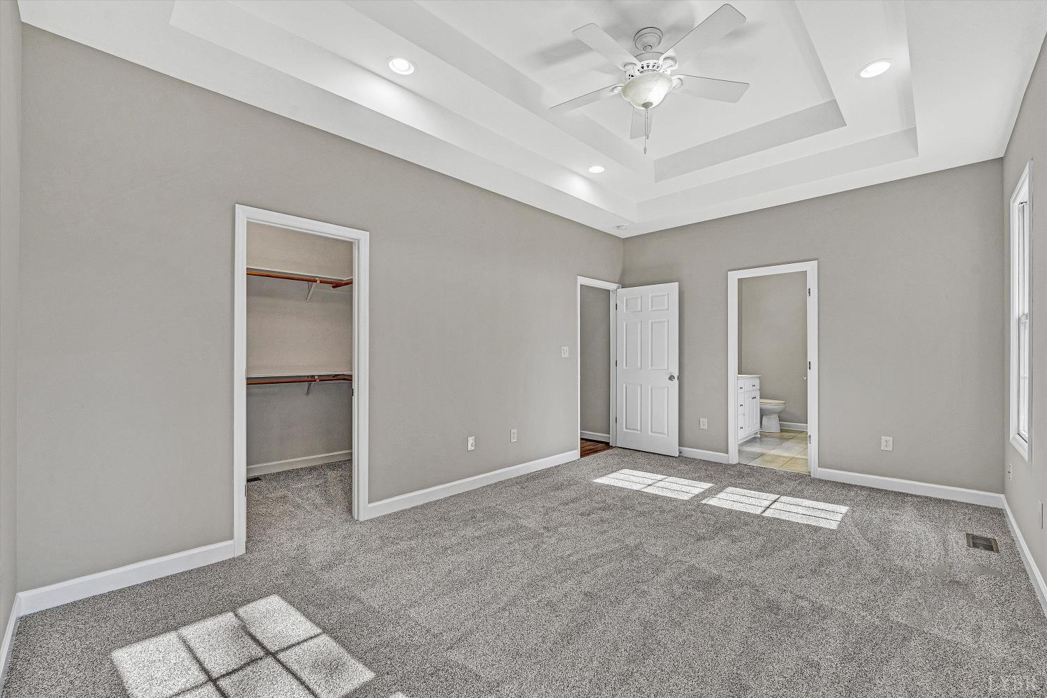 1182 Dan River Church Road South Boston, VA 24592 - Photo 29 of 43 a view of an empty room with a ceiling fan