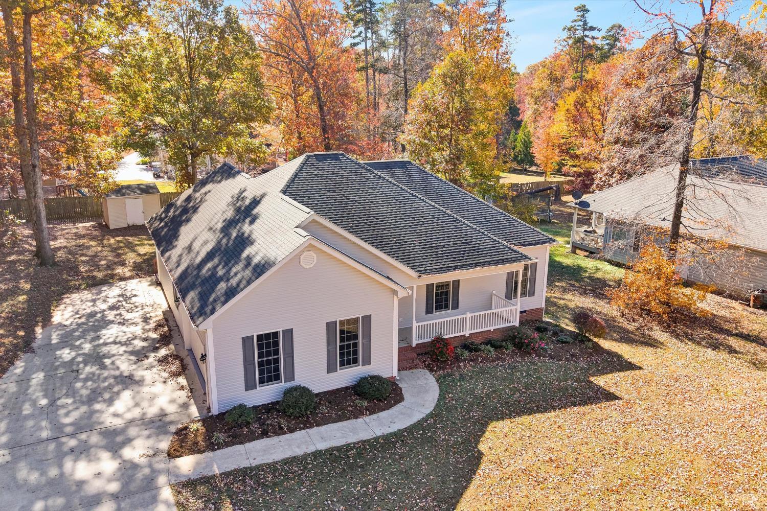 1182 Dan River Church Road South Boston, VA 24592 - Photo 3 of 43 a house view with a outdoor space